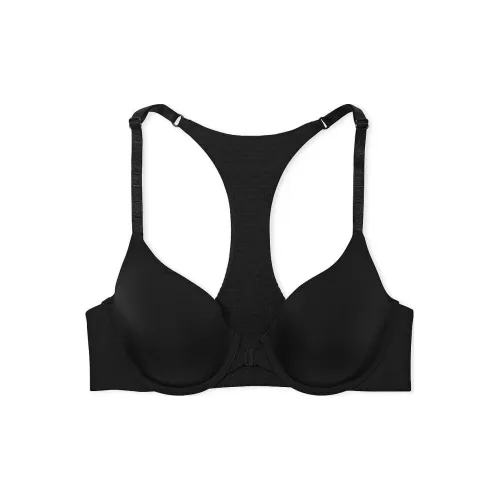 Victoria's Secret The T Рубашка Легко Подкладанная Передняя часть Close Ful Ce Бюстгальтер Черный Бюстгальтер Женские Черный