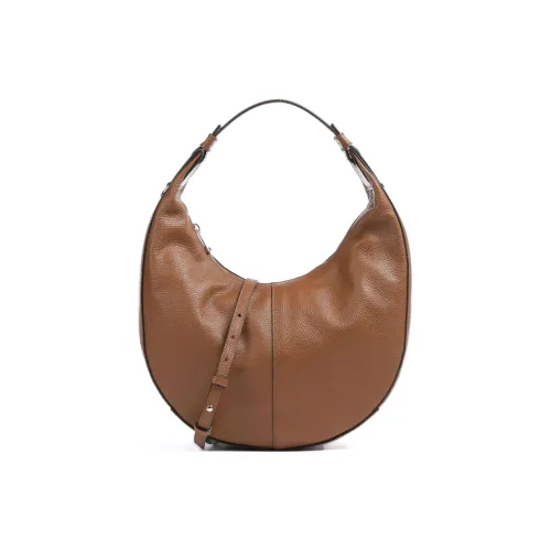 Furla Miastella Телячья кожа с текстурой переносная сумка через плечо маленькая женская коричневая