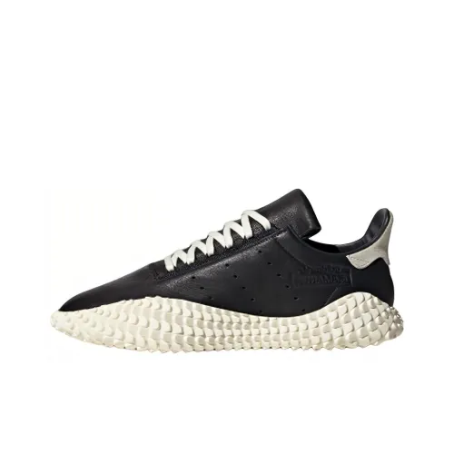 Adidas Originals Kamanda Нескользящий Легкий Низкий Топ Повседневная Обувь Мужская Черный Белый