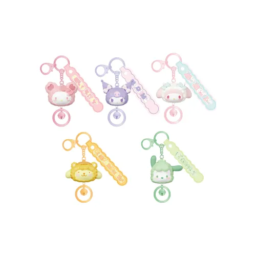 Wolf Bowang x Sanrio My Melody Kuromi Ткань Собака Плюшевая с подвесками аниме-тематики из серии Loop