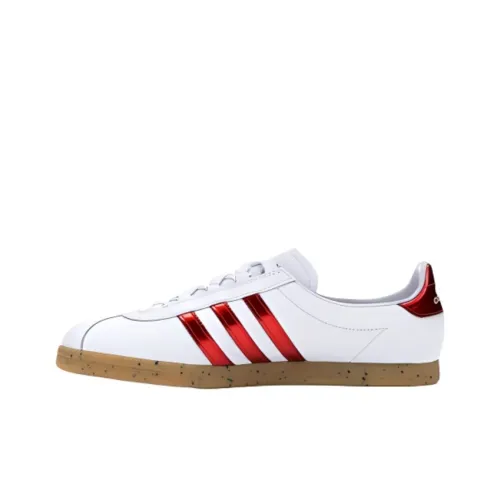 Adidas Originals Trimm Star Амортизация Износостойкие Низкие Кроссовки для скейтбординга Унисекс Белый Красный