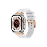 [Розовое золото-Шпилька] Простой белый