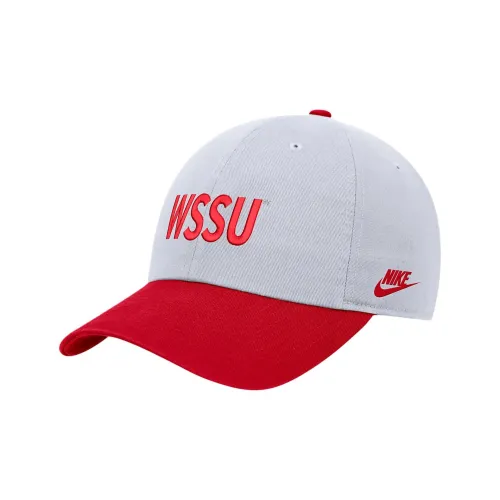 Nike Хлопковые кепки унисекс красного цвета