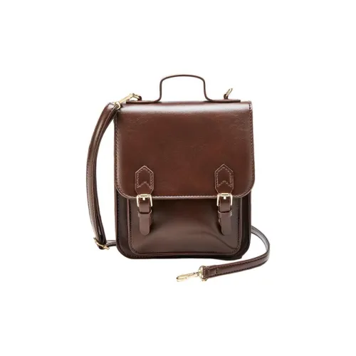 Juju Jimmy ПУ (полиуретан) Рюкзак Средний Женские Кофе