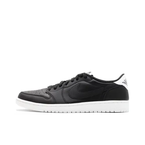 Jordan Air Jordan 1 Ретро Low Cyber Monday Нескользящий Легкий Низкий Топ Винтажные баскетбольные кроссовки Мужской Черный белый 2016