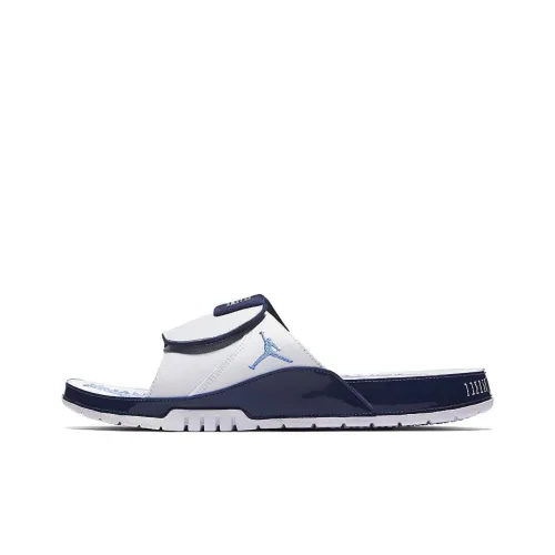 Джордан Hydro11 Пена Подошва Устойчивая к Износу Слипоны Унисекс Синий