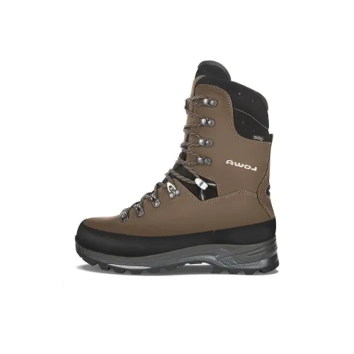 Lowa Альпинистские и туристические ботинки High Top Коричневый Черный Мужской