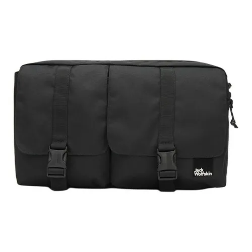Jack Wolfskin Туристические сумки Полиэстер Черный Унисекс