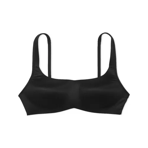 Victoria's Secret Розовый BODY BY Victoria Scoop Легко Подкладанный Комфортный Бюстгальтер B Бюстгальтер Женский Черный