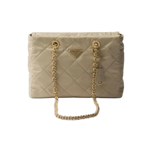 PRADA RE Edition Переработанный Нейлон Сумка через плечо Женская Пустыня Бежевый
