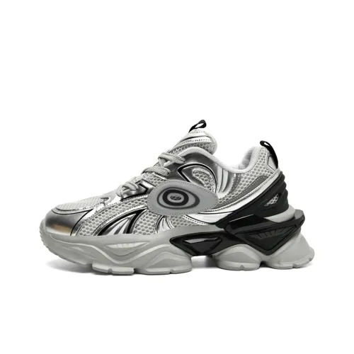 Grumpy Ram Slip-resistant Abrasion-resistant Breathable Увеличивающий высоту Низкий топ Обувь для бега Мужская