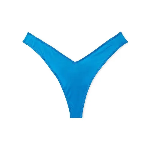 Victoria's Secret Розовый VERY Сексуальный Strappy Спина Высокая Нога Стринг Пантика Нижнее белье Женское 1 Пачка Capri Синий