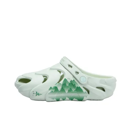 PEAK Сабо Мужской Ярко-зеленый Листовой зеленый