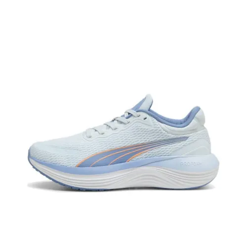 PUMA Scend Pro Collection Амортизаторы Ударопрочный Устойчивый к истиранию Низкий Топ Повседневные Беговые кроссовки Унисекс Синий