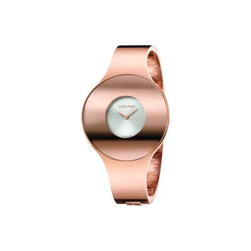 CK Calvin Klein Women's Watch Кварцевый механизм ремешок из нержавеющей стали 38 мм розовое золото циферблат модель K8C2S616