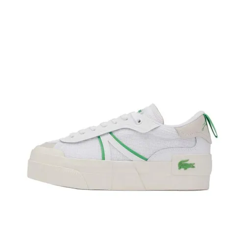 LACOSTE Collaboration Low Топ Скейтборд Кроссовки Женские Экрю