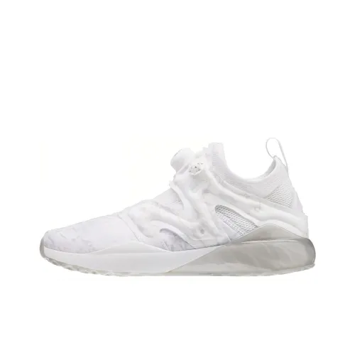 Reebok The Pump Low Топ Беговые кроссовки Женские Белые