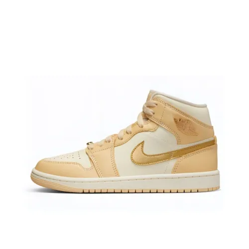 Jordan Air Jordan 1 High OG SP 'Pale Vanilla' Амортизация Противоскользящий Устойчивый к истиранию Высокий Топ