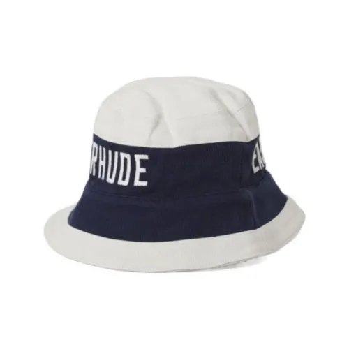RHUDE Cotton Bucket Hats Унисекс Синий