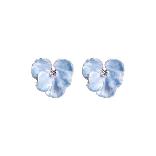 ZANC Alloy Stud Earrings Women's Multi-color ZANC Сплав Серьги-гвоздики Женские Многоцветные