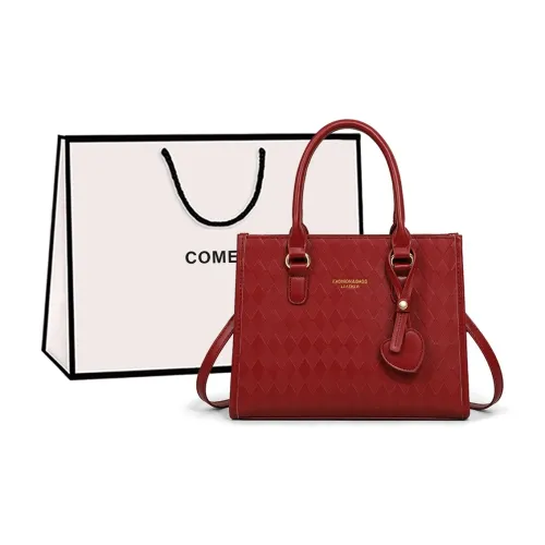 COMELY Сумка из синтетической кожи сумка через плечо сумка через плечо обычная женская красная