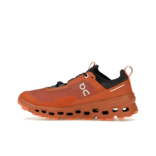 On Cloudultra 2 Амортизаторы Slip-resistant Низкий топ Повседневные беговые кроссовки Мужские Оранжевые