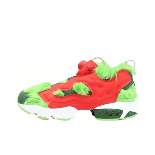 Reebok Instapump Fury CV Low Топ Повседневная обувь Мужская Красная Зеленая