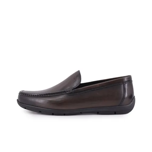 TRANOI Мужские повседневные туфли Low Top Темно-коричневые Мужские