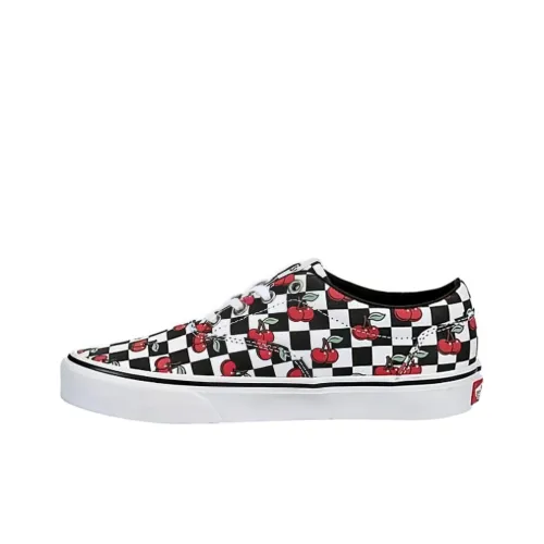 Vans Casual Low Top Белый Черный Красный Унисекс