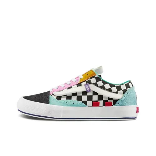 VANS Old Skool Collection Кепка L Low Топ Скейтборд Кроссовки Унисекс Черно-белая Шахматка