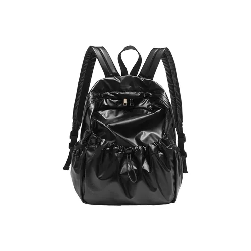 UNITE STAR Нейлон Рюкзак Средний Женский Серебряный Черный