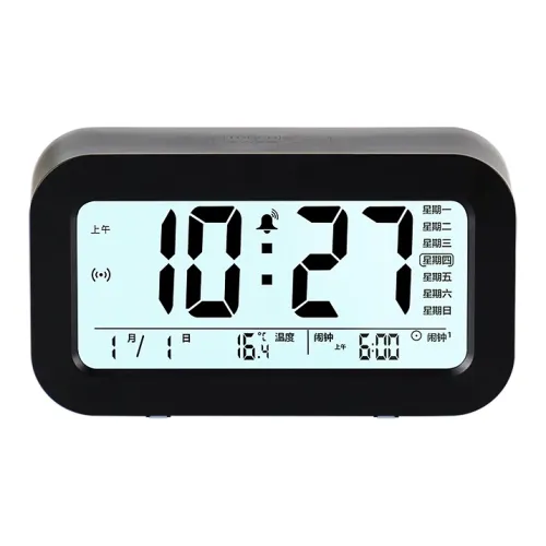 HENSE Electronic Механизм ABS Будильник Унисекс Белый HA801 SZ