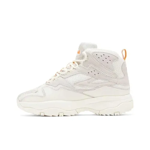 FILA Ranger Collection Повседневные Высокие Кеды Белые Оранжевые Мужские