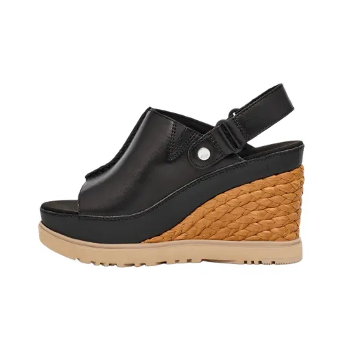 UGG Abbot One Ремешок Сандалии Женские Черные