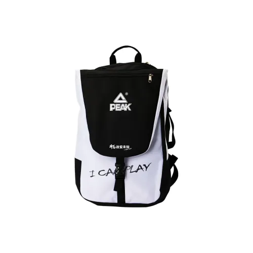 PEAK Полиэстер Рюкзак Большой Унисекс Черный Белый