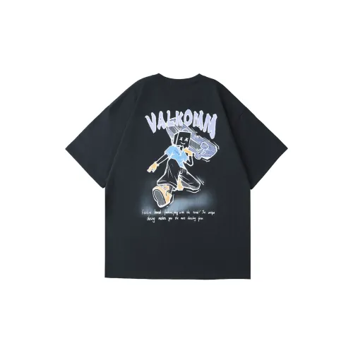 VALKOMM x JH T-Shirt Унисекс Черный