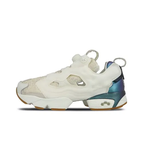 Reebok совместный Instapump Fury Low Топ Casual Унисекс Бежевый Синий