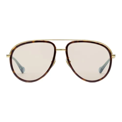 GUCCI Aviator Солнцезащитные очки Унисекс Золото