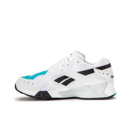 Reebok Aztrek Износостойкий Дышащий Низкий Топ Повседневная Обувь Унисекс Белый Синий