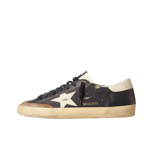 Golden Goose Супер Звезда Скейтборд Кроссовки Низкие Черные Мужские