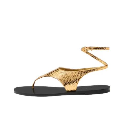 Paris Texas Amalfi Модные Сандалии 0,5 см Женские Золотые