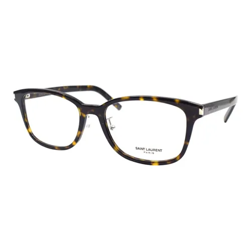 SAINT LAURENT Пластиковая оправа прямоугольная оправа для очков унисекс цвет черепаховый