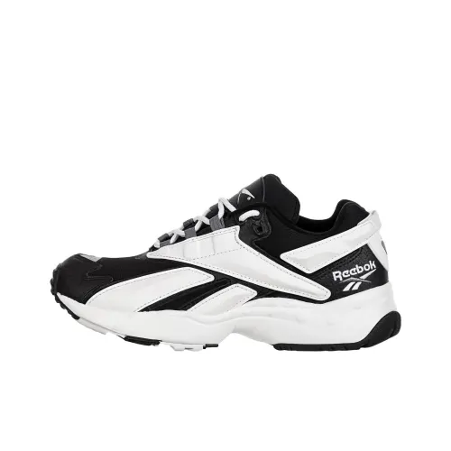Reebok Interval 96 Low Топ Повседневный Унисекс Черный Белый