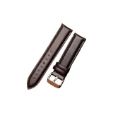 [Двусторонний натуральная кожа] Темно-кофейный - Цвет ремня розовое золото