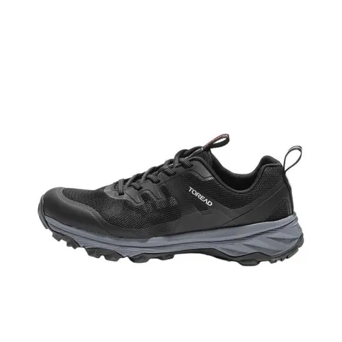 TOREAD Износостойкий Дышащий Легкий Низкий Топ Походная Обувь Мужская Черный Серый