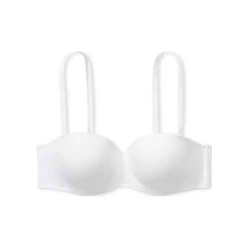 Victoria's Secret BODY By Victoria Collection 7440 Минималистичный Легко Подкладанный Гладкий Без бретелек Бюстгальтер Женский Белый