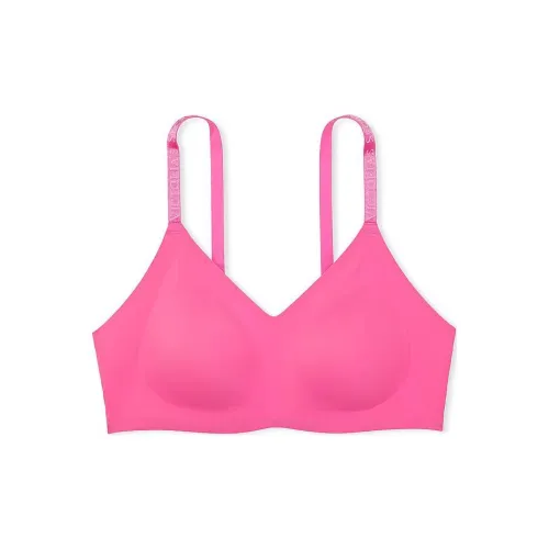 Victoria's Secret Розовый The T Рубашка T Рубашка Легко Подкладанная Lounge Бюстгальтер Гонконгский размер Бюстгальтер Женские Розовый