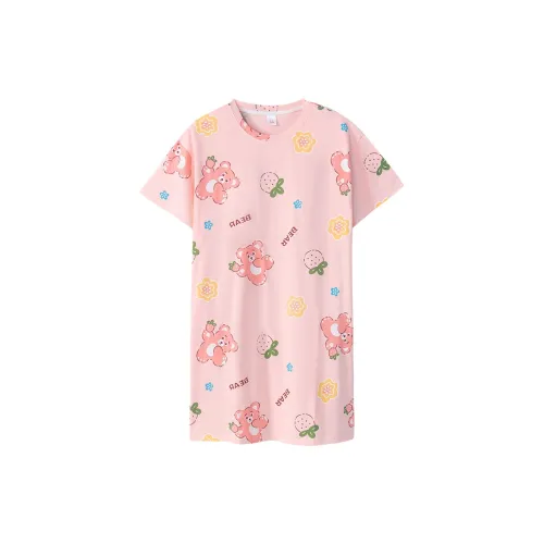 Huggy Kissy Ночная сорочка Женская Креветочно-розовая