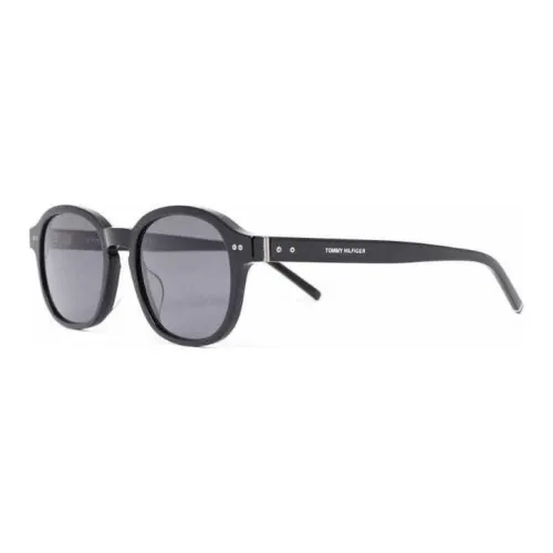 Tommy Hilfiger OVAL SUNGLASSES Мужские Черные