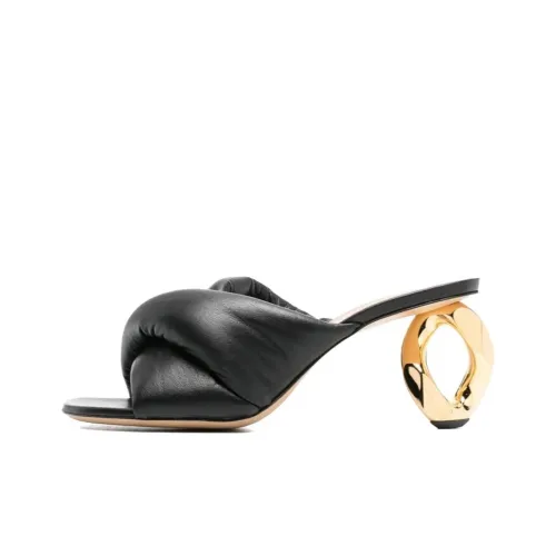 JW Anderson Цепочка Слипоны Черные Женские